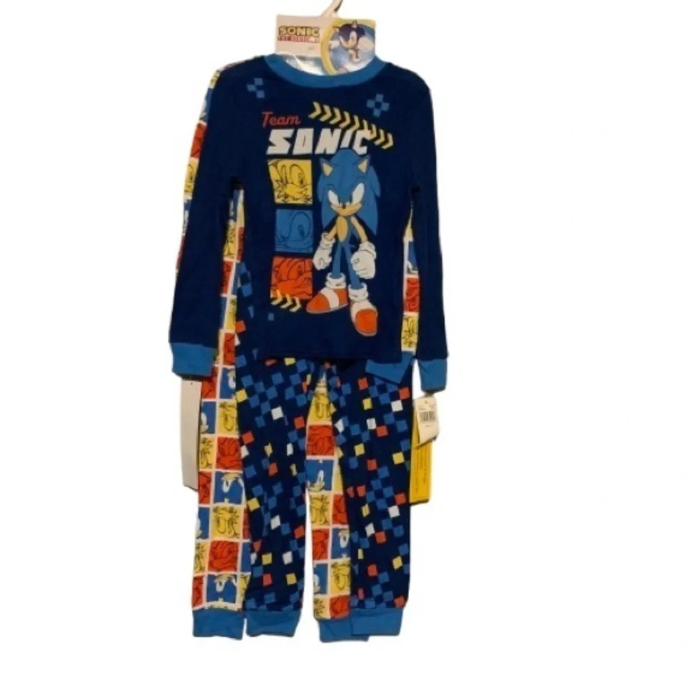 NWT. SONIC Kids 4Pc Pajama Set